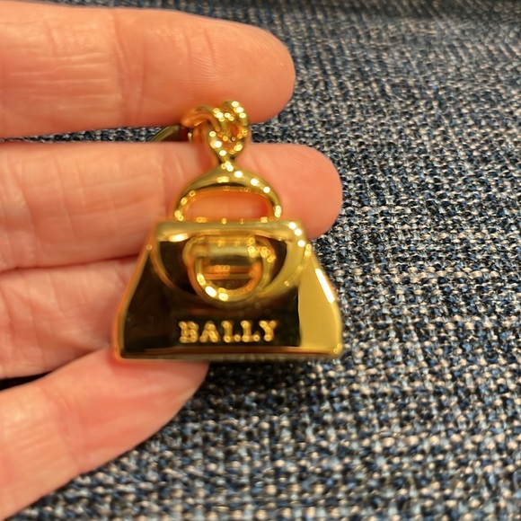 Bally Gold-Tone bag Charm - Picture 5 of 5